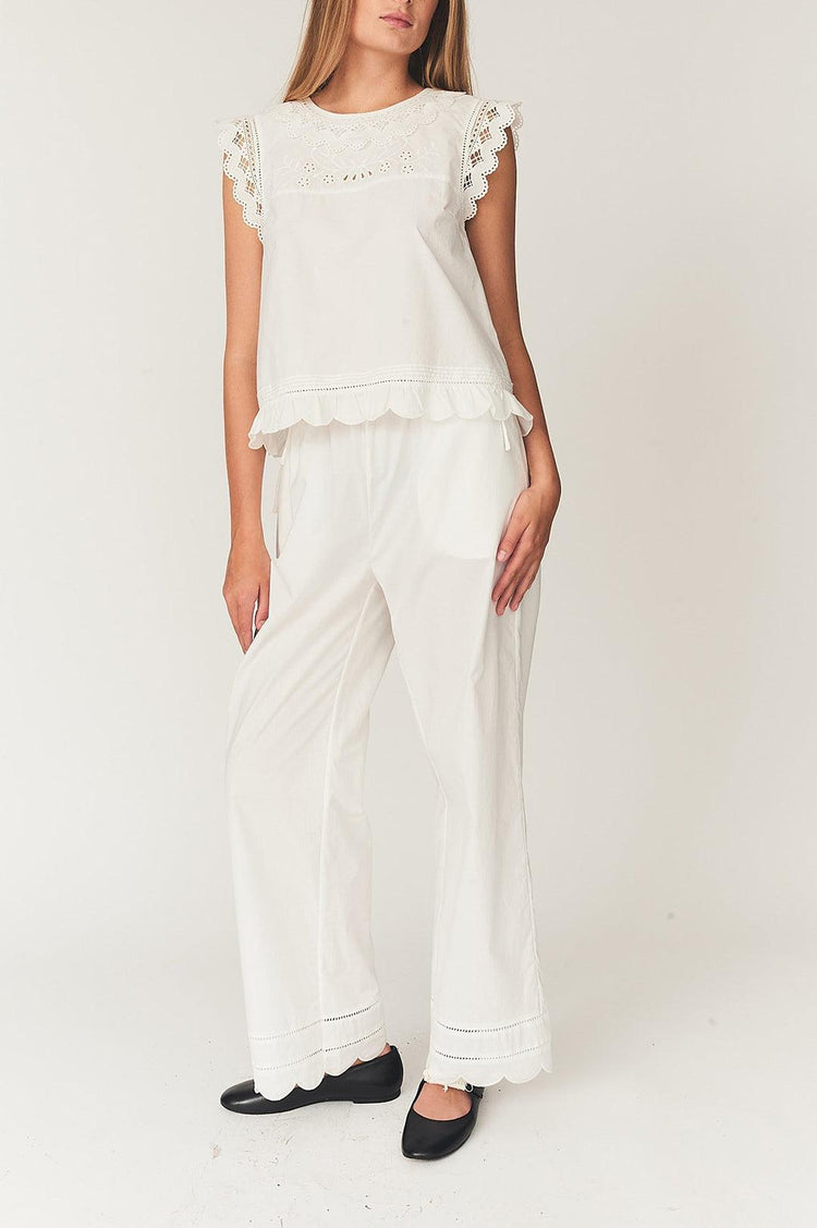 The Garment-Kirsten pants white-dgallerystore