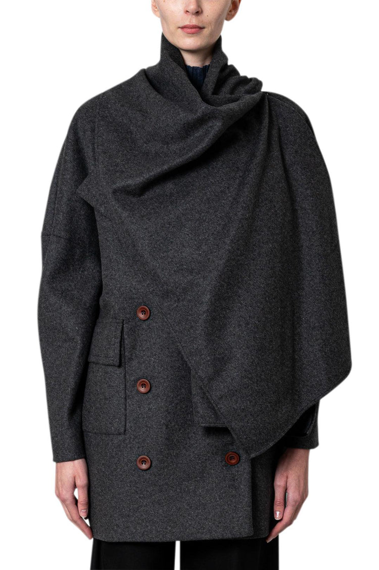 The Garment-Manhattan Drape Coat-dgallerystore