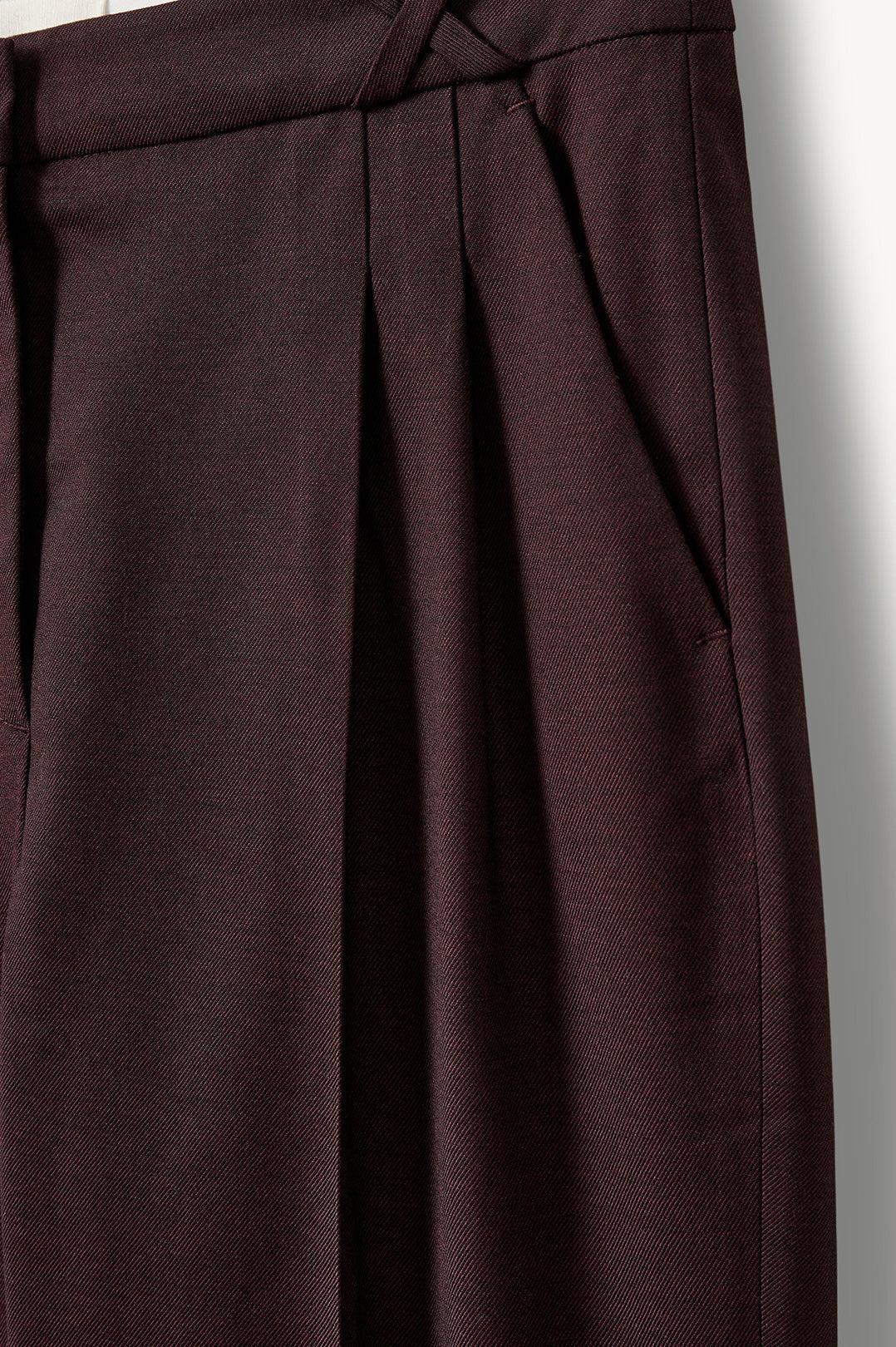 The Garment-Necchi pants burgundy-dgallerystore