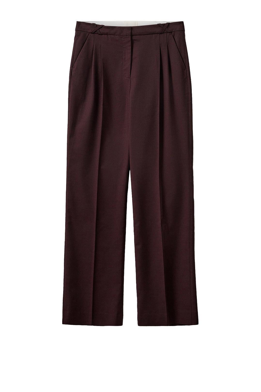 The Garment-Necchi pants burgundy-dgallerystore