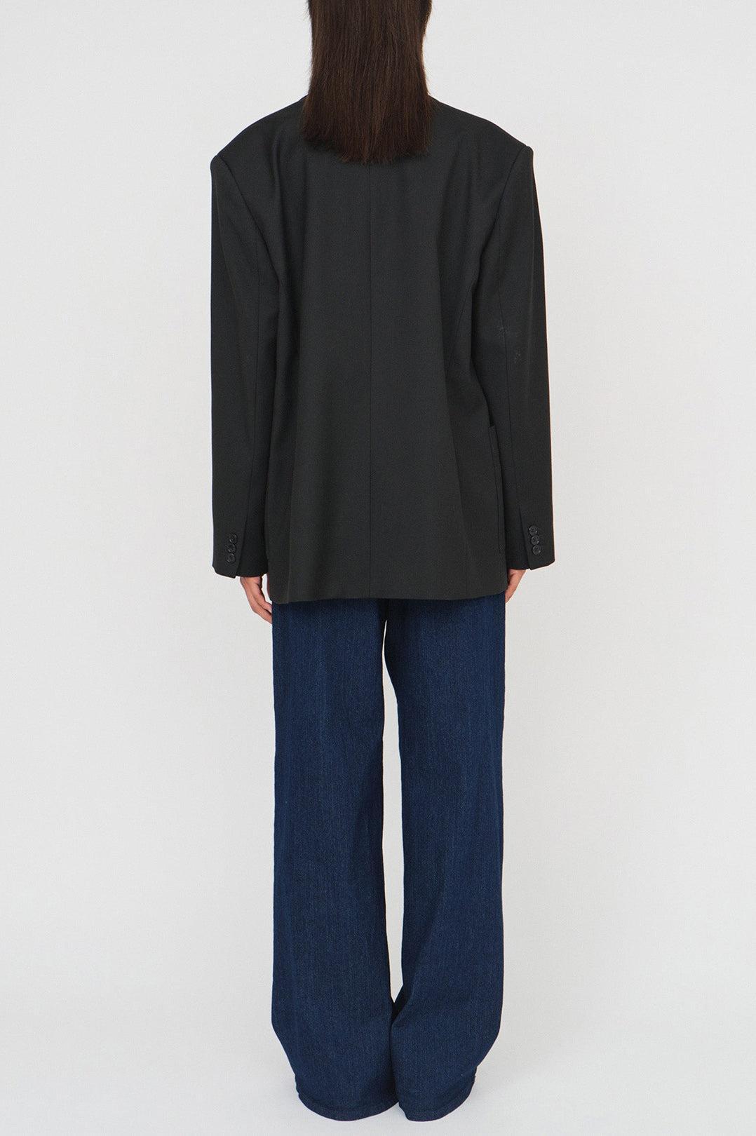 The Garment-Pluto Double Blazer Black-dgallerystore