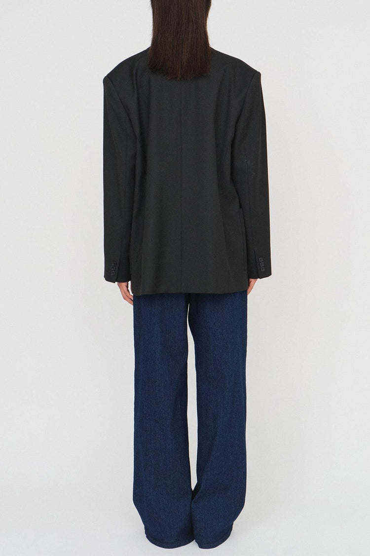 The Garment-Pluto Double Blazer Black-dgallerystore