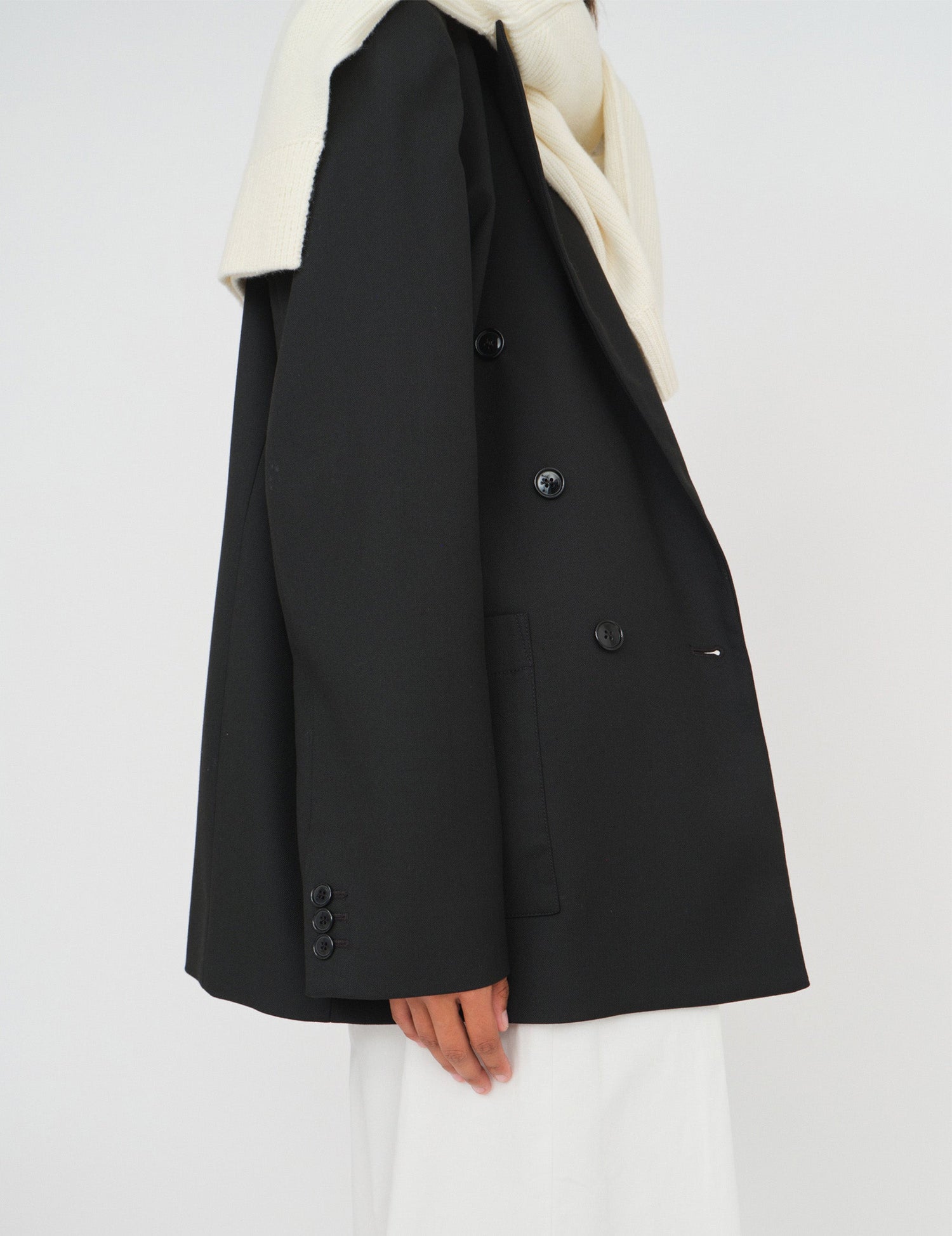 The Garment-Pluto Double Blazer Black-dgallerystore