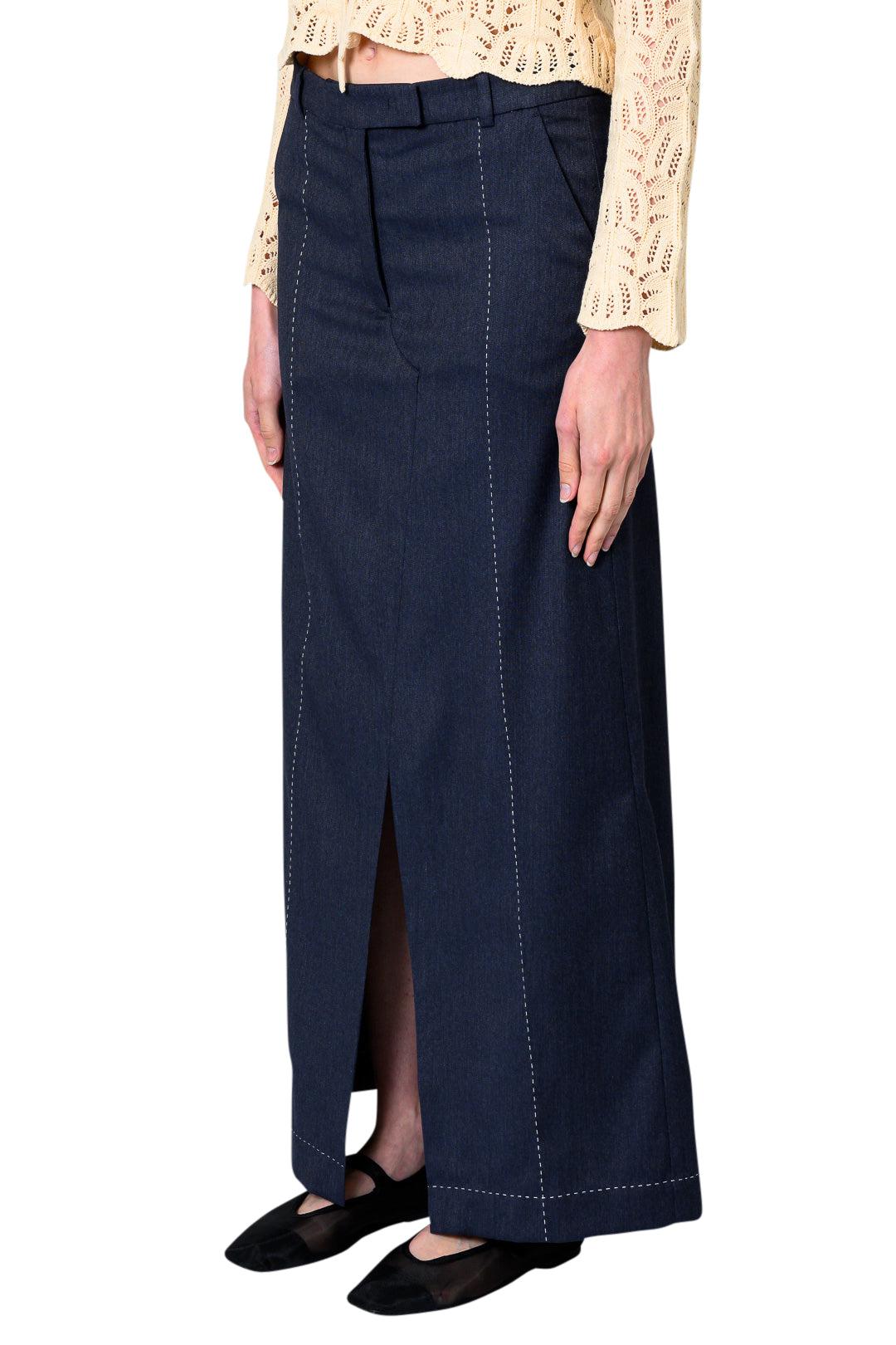 The Garment-Pluto Stitch Skirt-20246-dgallerystore