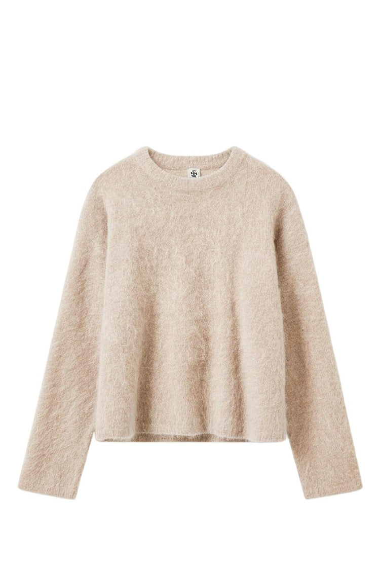 The Garment-Roma boyfriend sweater champagne-dgallerystore