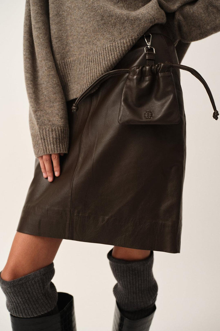 The Garment-Soho skirt chocolate-dgallerystore