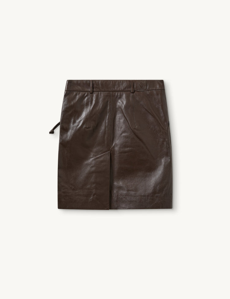 The Garment-Soho skirt chocolate-dgallerystore