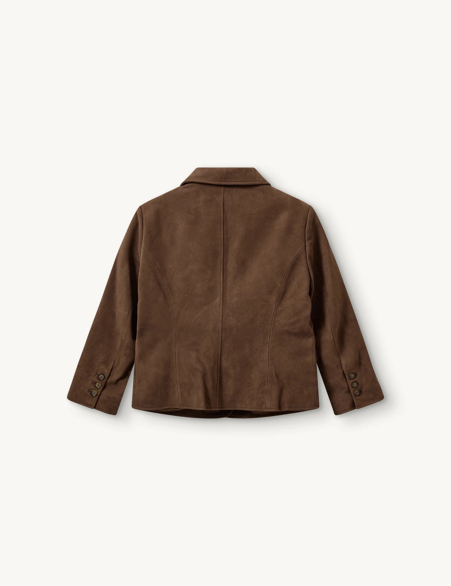 The Garment-Suede fitted jacket acorn-dgallerystore