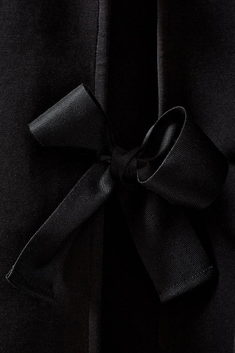 The Garment-TG Bow Tee Black-dgallerystore