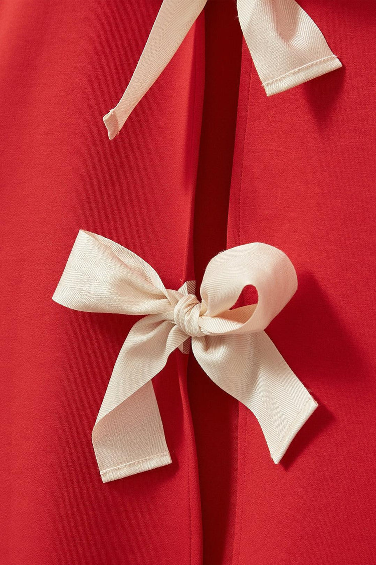 The Garment-Tg bow tee red-dgallerystore