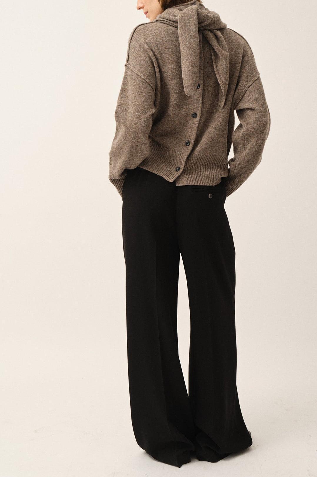 The Garment-Volmer back knit mushroom-dgallerystore