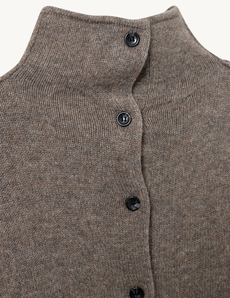 The Garment-Volmer back knit mushroom-dgallerystore