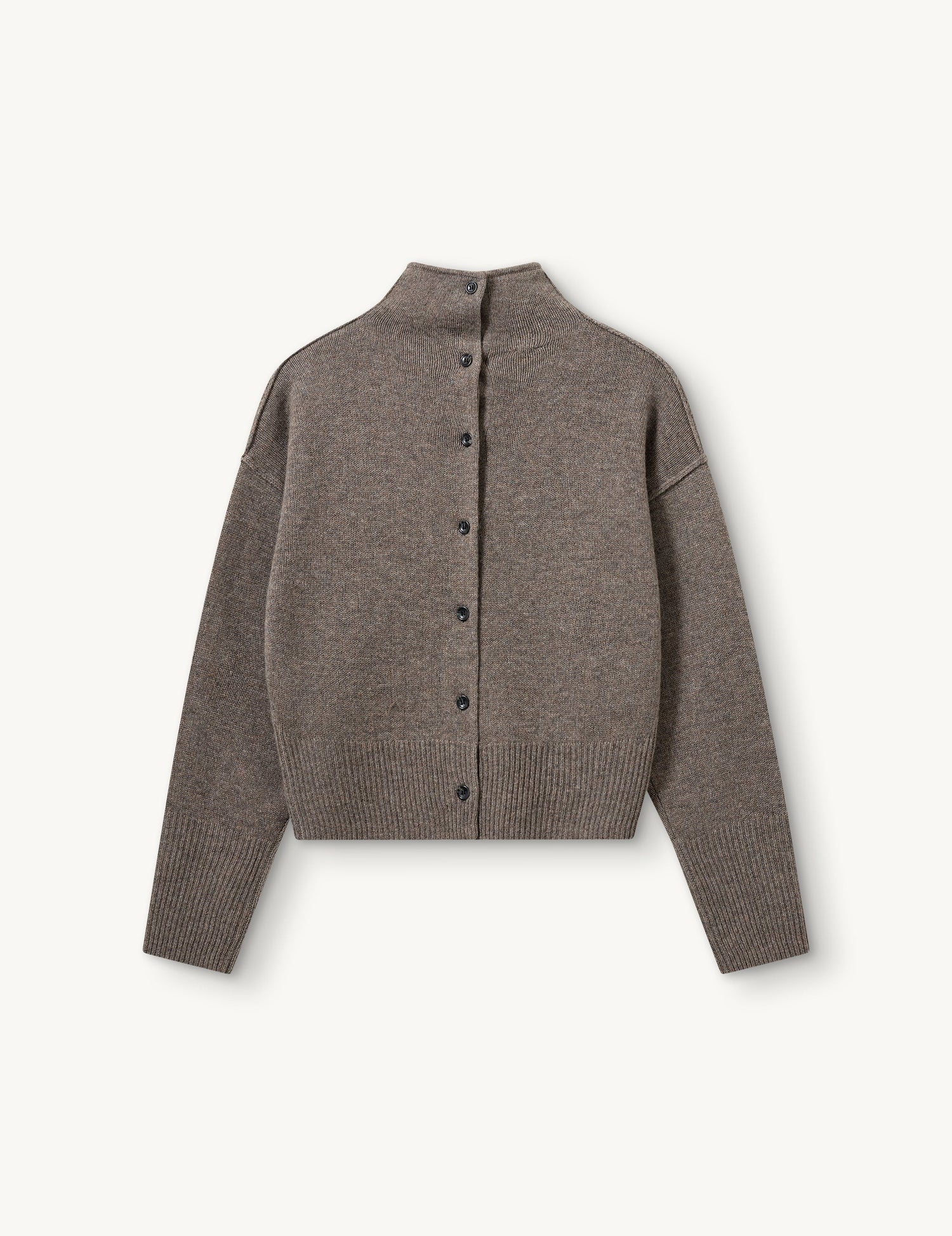 The Garment-Volmer back knit mushroom-dgallerystore