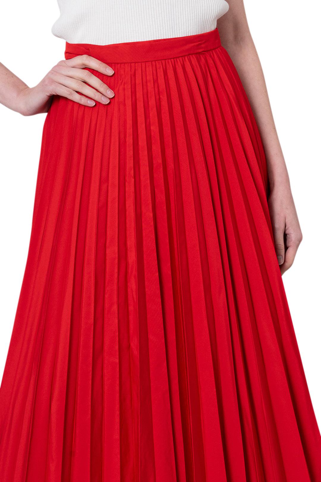 Valentino - PLEATED SKIRT - RB3RB2Y53Q3 - 598 – 