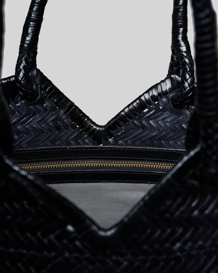 Vipera-Crudelia black shoulder bag-dgallerystore