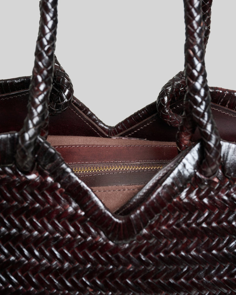 Vipera-Crudelia chocolate shoulder bag-dgallerystore