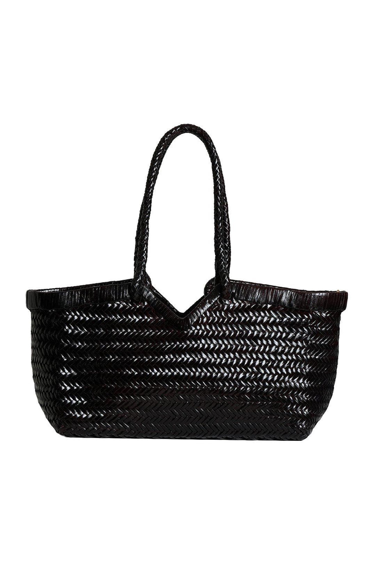 Vipera-Crudelia chocolate shoulder bag-dgallerystore