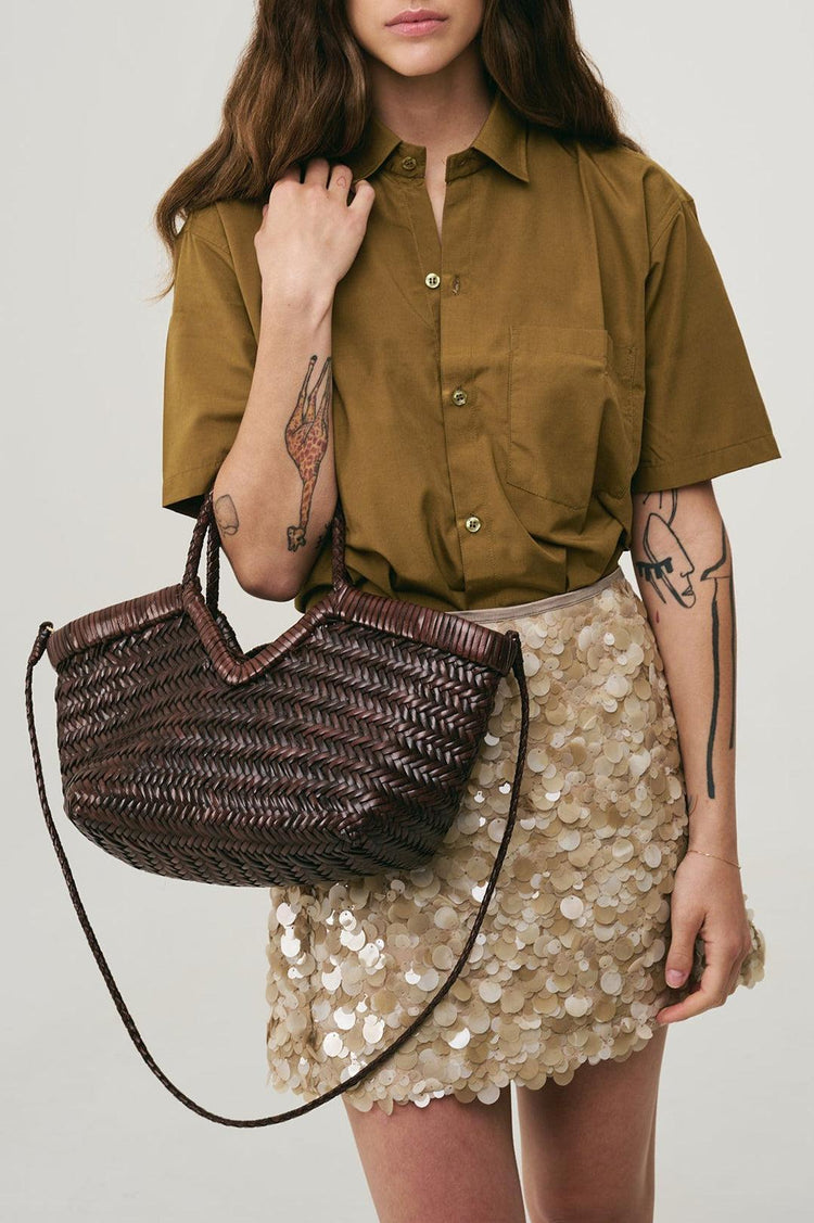 Vipera-Monet chocolate handbag-dgallerystore