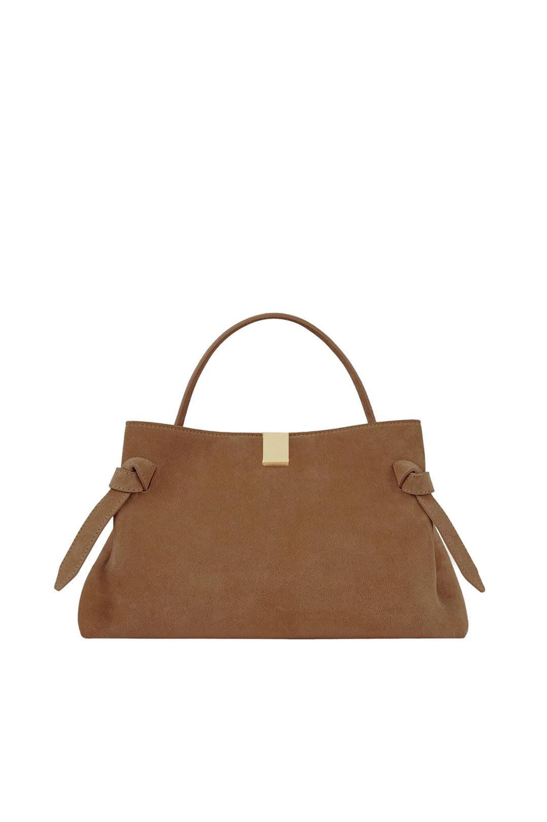 Yuzefi-Gyoza Cognac Suede-dgallerystore