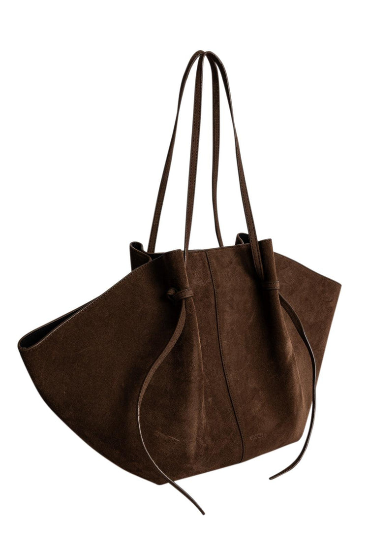 Yuzefi-Large Mochi Bag in Suede-YUZAW23-HB-LM-S004-dgallerystore