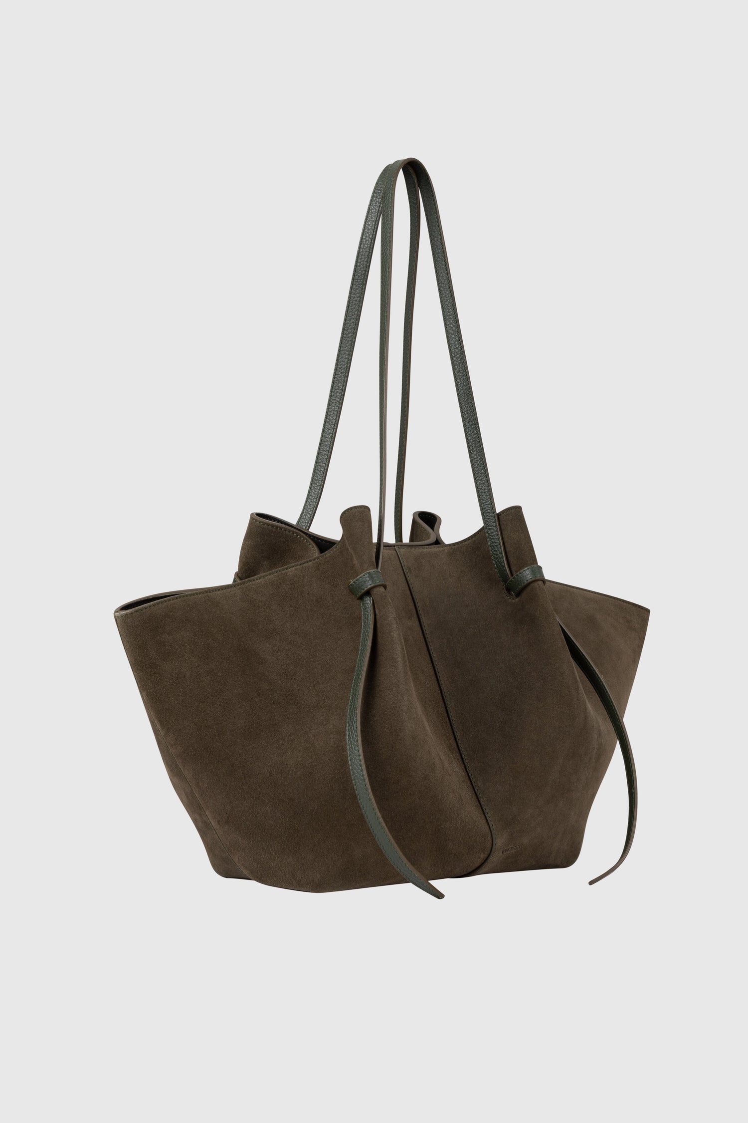 Yuzefi-Large mochi agave suede-dgallerystore