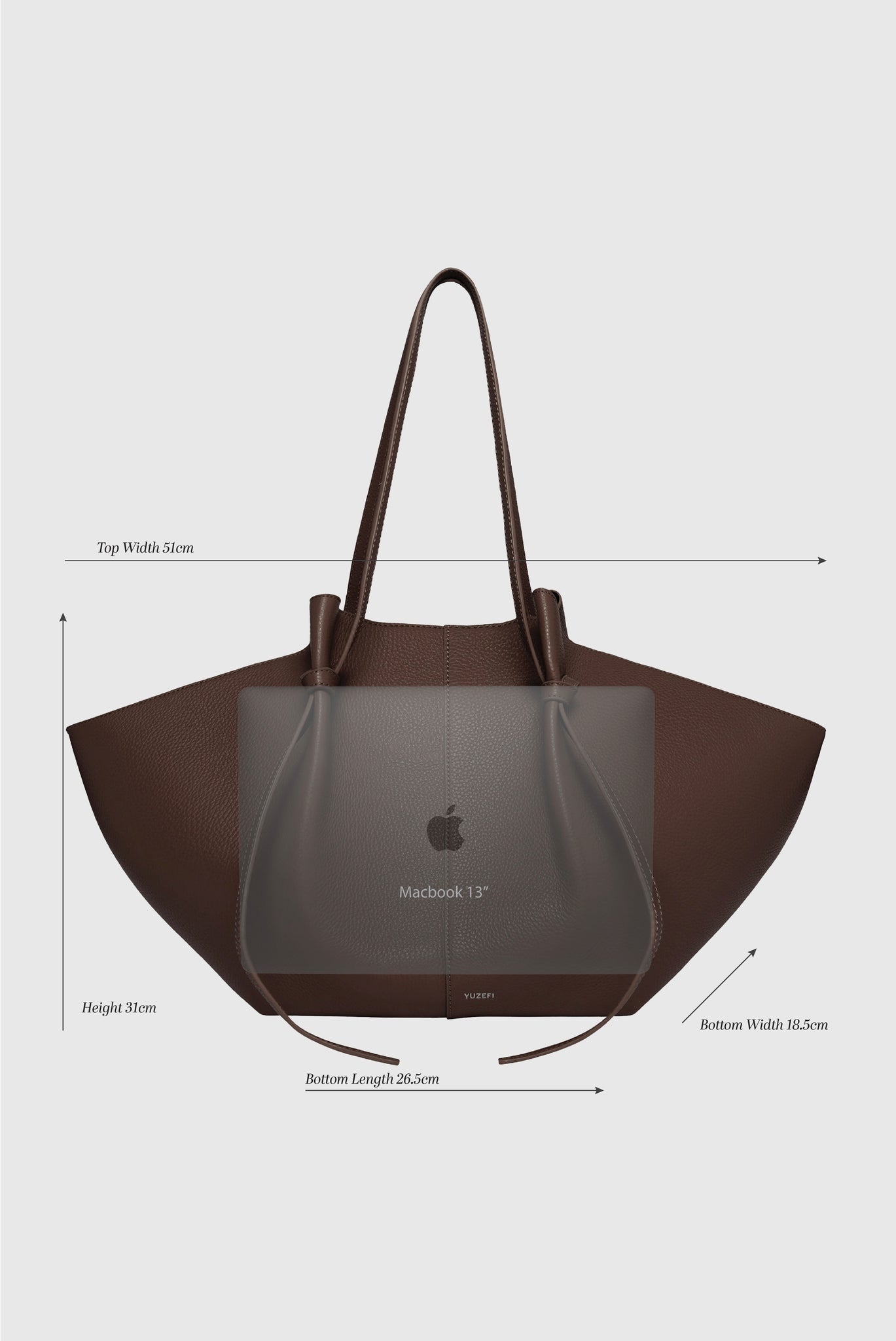 Yuzefi-Large mochi ganache suede-dgallerystore
