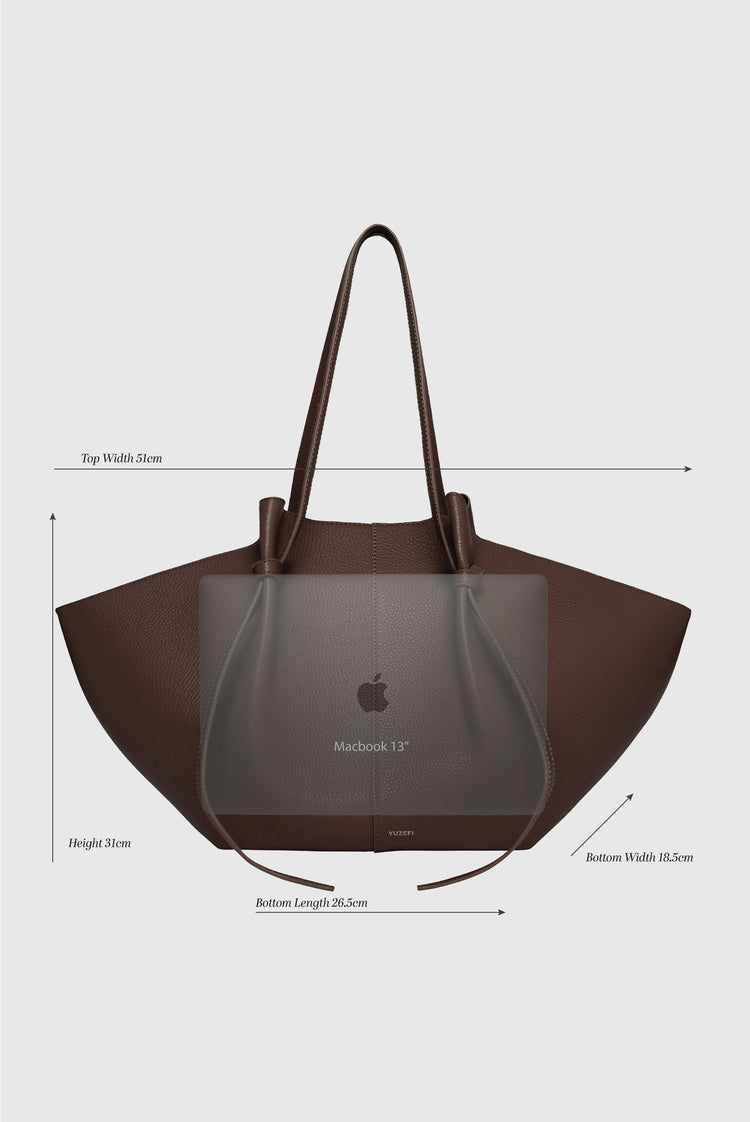 Yuzefi-Large mochi ganache suede-dgallerystore
