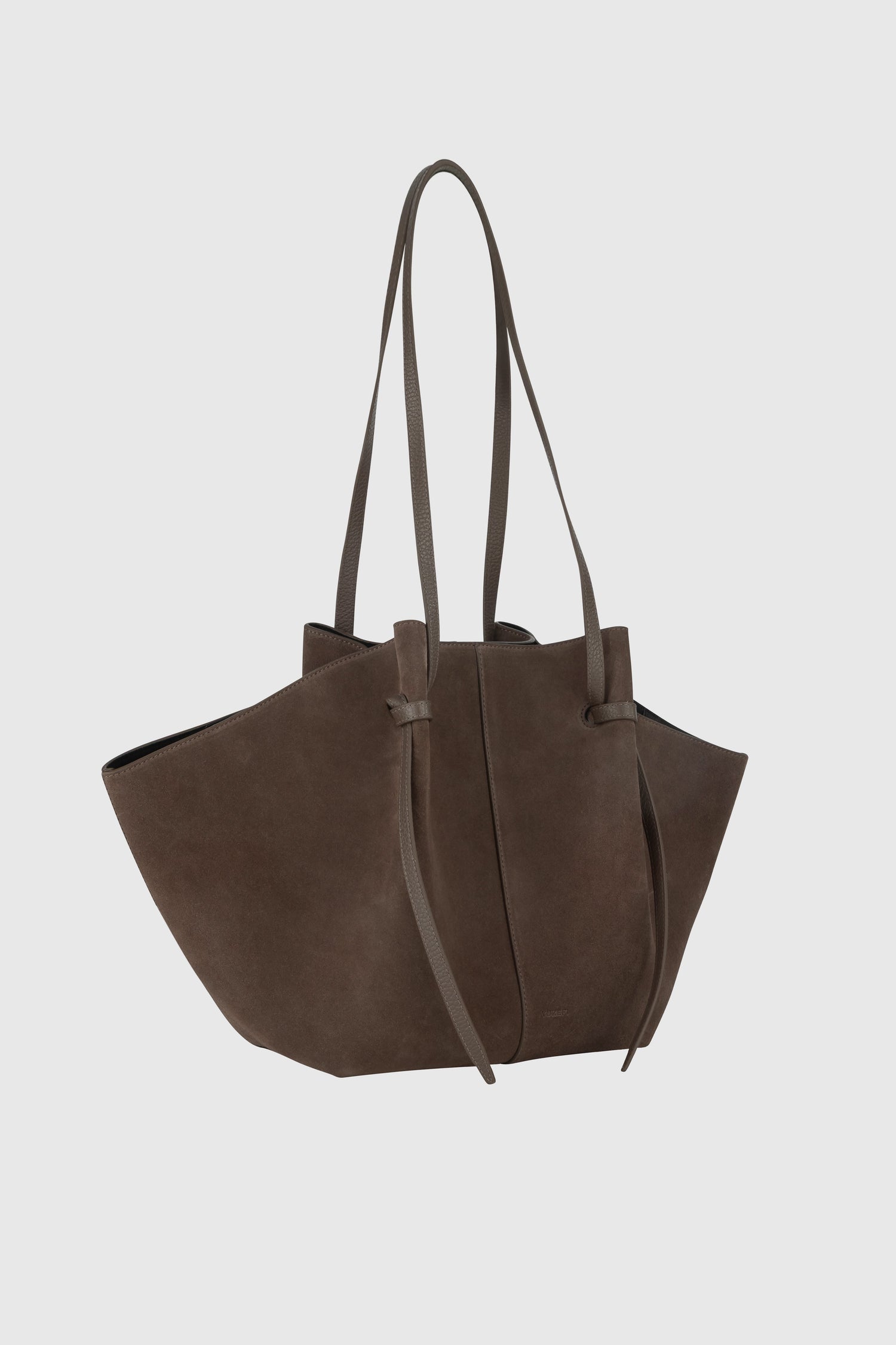 Yuzefi-Large mochi nutmeg suede-dgallerystore