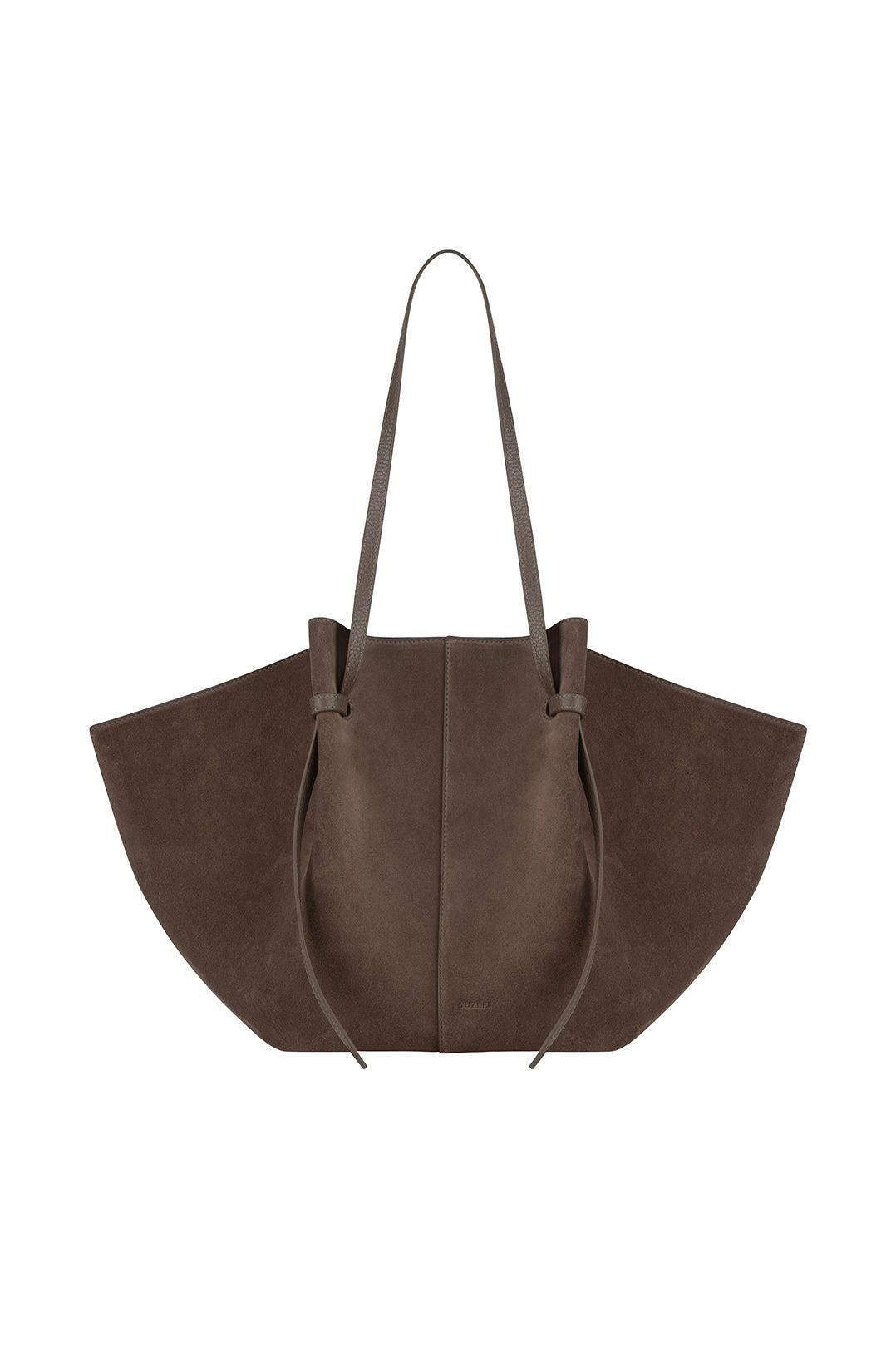 Yuzefi-Large mochi nutmeg suede-dgallerystore