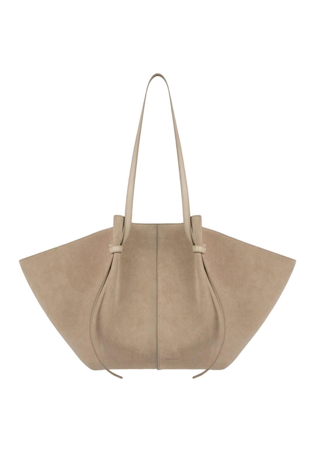 Yuzefi-Large mochi sand suede-dgallerystore