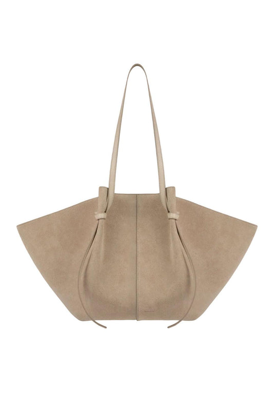 Yuzefi-Large mochi sand suede-dgallerystore