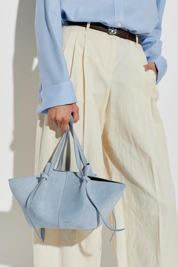 Yuzefi-Mochi Bag Ocean Suede-dgallerystore