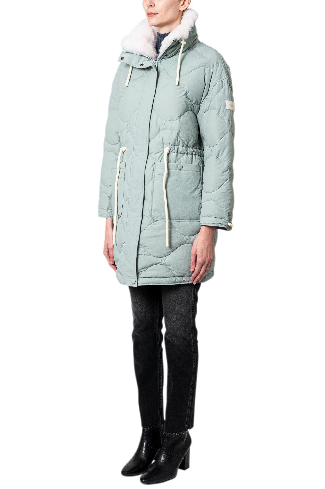 Yves Salomon Army-Down Filled Coat-dgallerystore