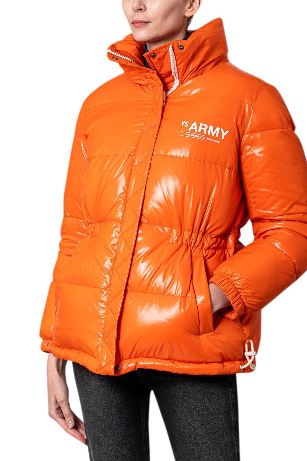 Yves Salomon Army-Drawstring Reversible Down Jacket-dgallerystore