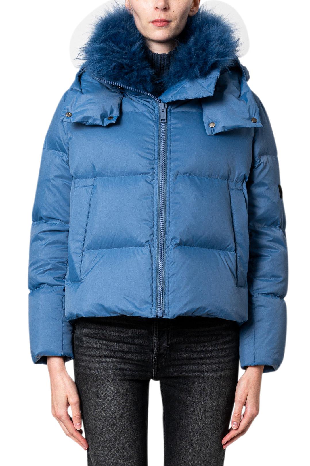 Yves Salomon Army-Short A-Line Down Jacket-dgallerystore