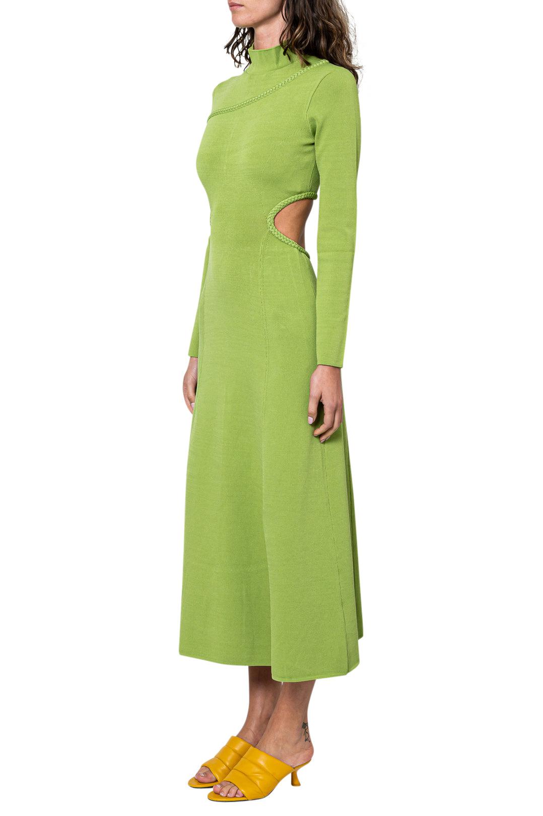 Aje - Flared long dress with cut-out detail - 22SS5475 "D___GALLERY" Aje - Flared long dress with cut-out detail - 22SS5475 "D___GALLERY"
