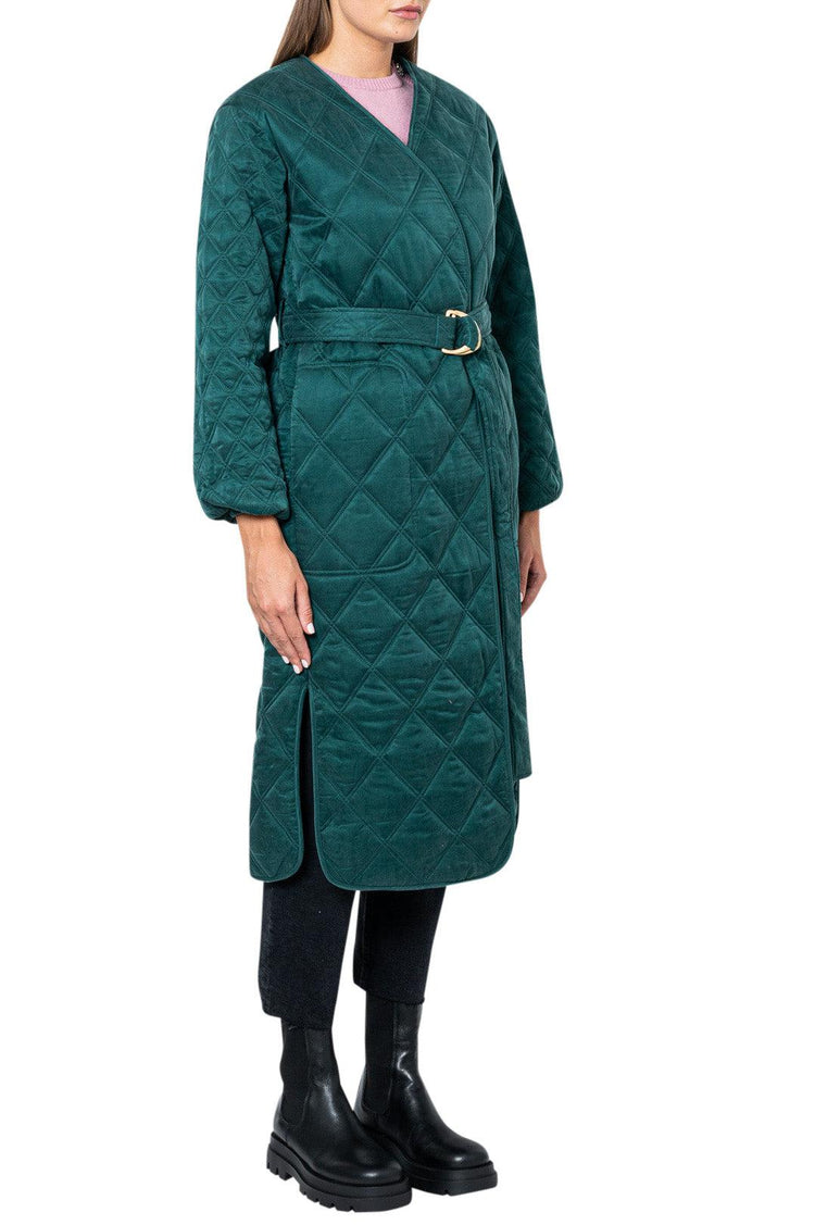 Aje-Long quilted coat-dgallerystore