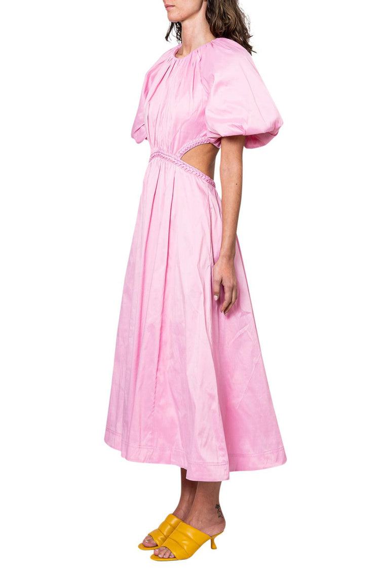 Aje-Ruffled pleated long dress-22SS5604-dgallerystore