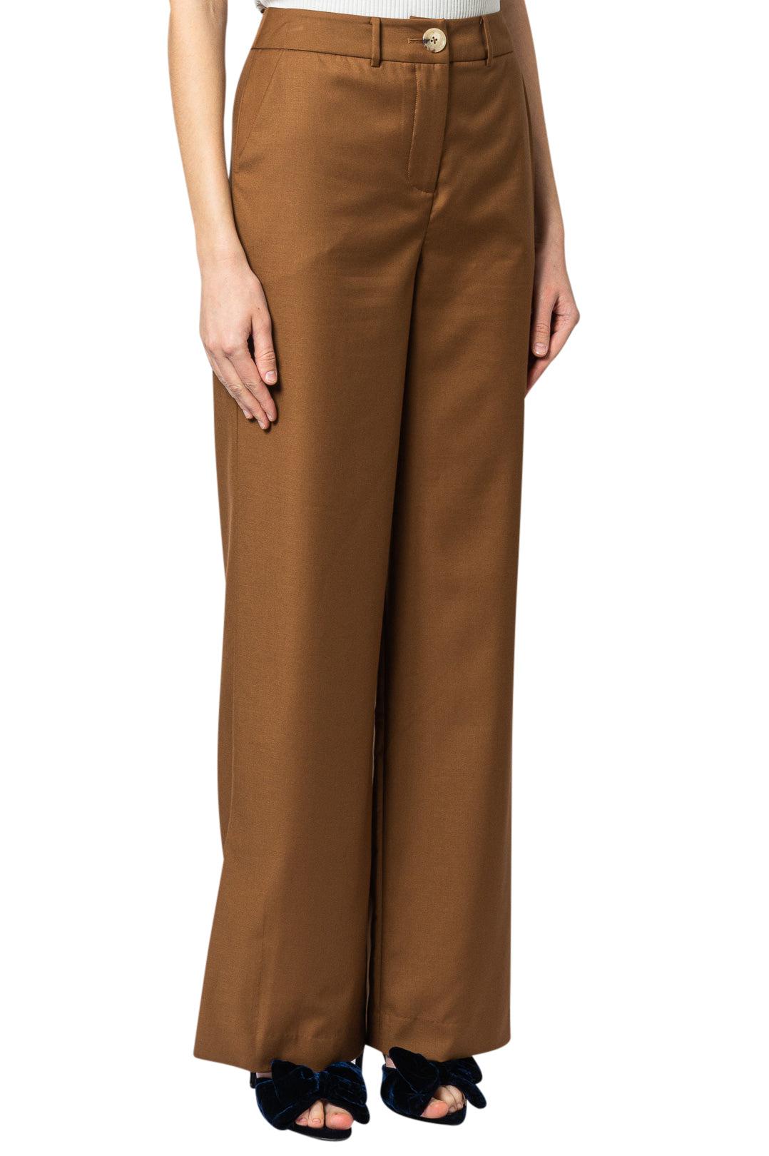 Anna Quan-Full-cut flared trousers-dgallerystore