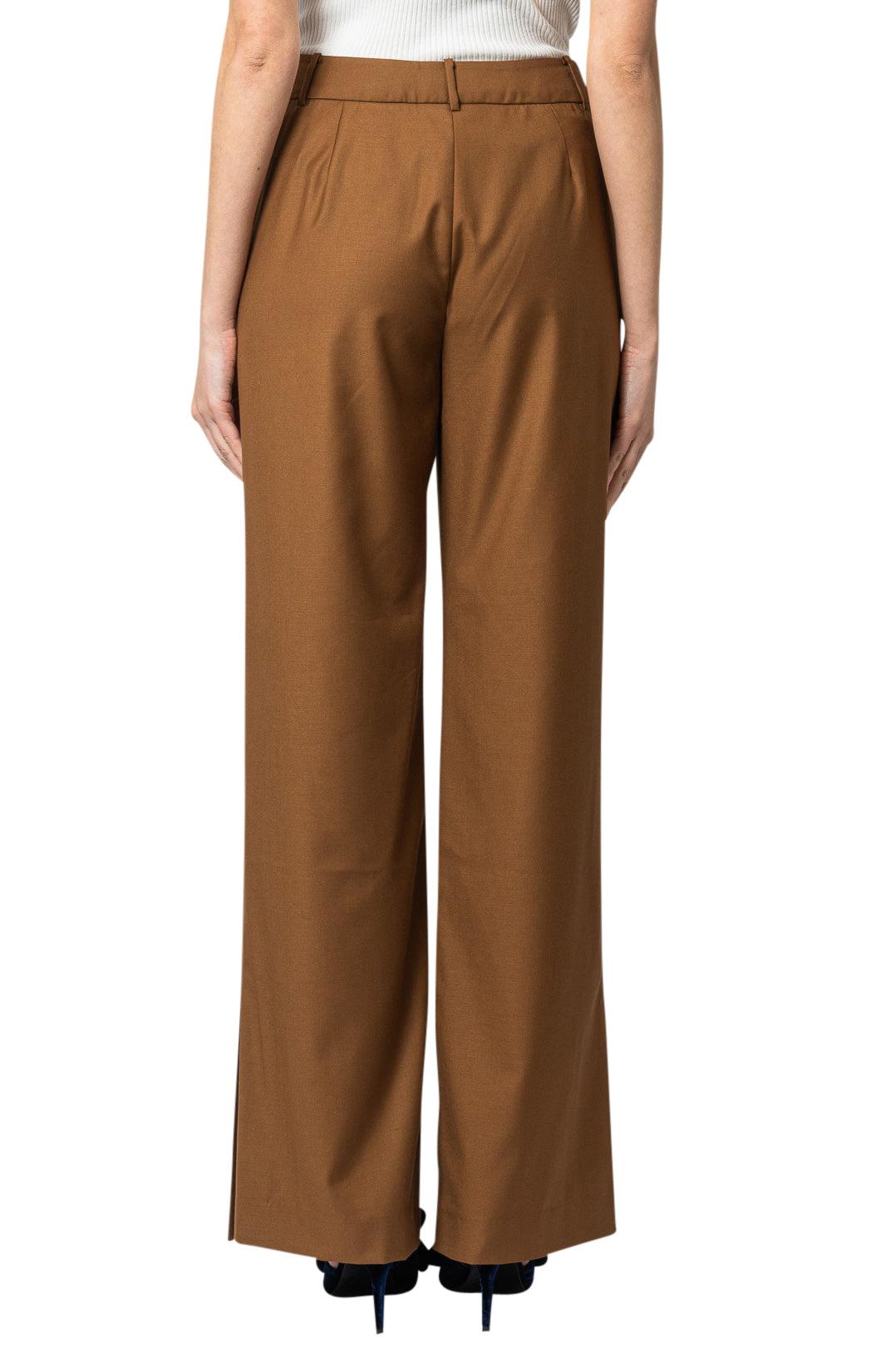 Anna Quan-Full-cut flared trousers-dgallerystore