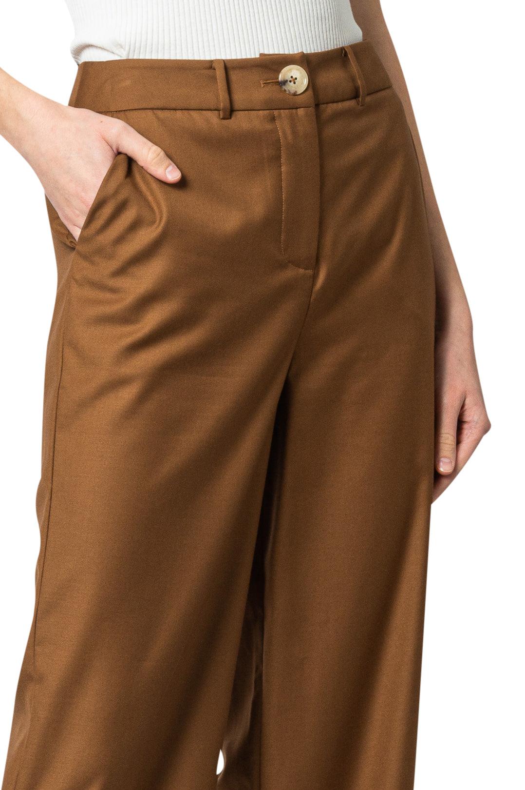 Anna Quan-Full-cut flared trousers-dgallerystore