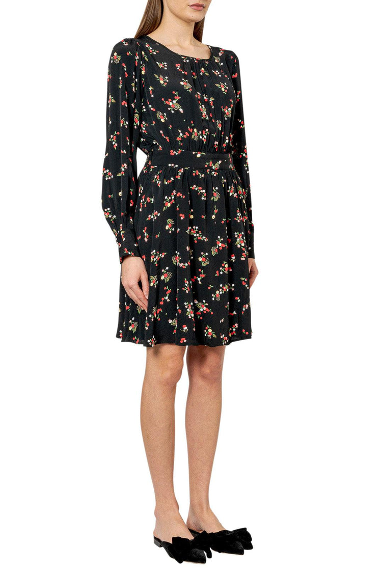 By Timo-Floral pattern mini-dress-2010559-dgallerystore