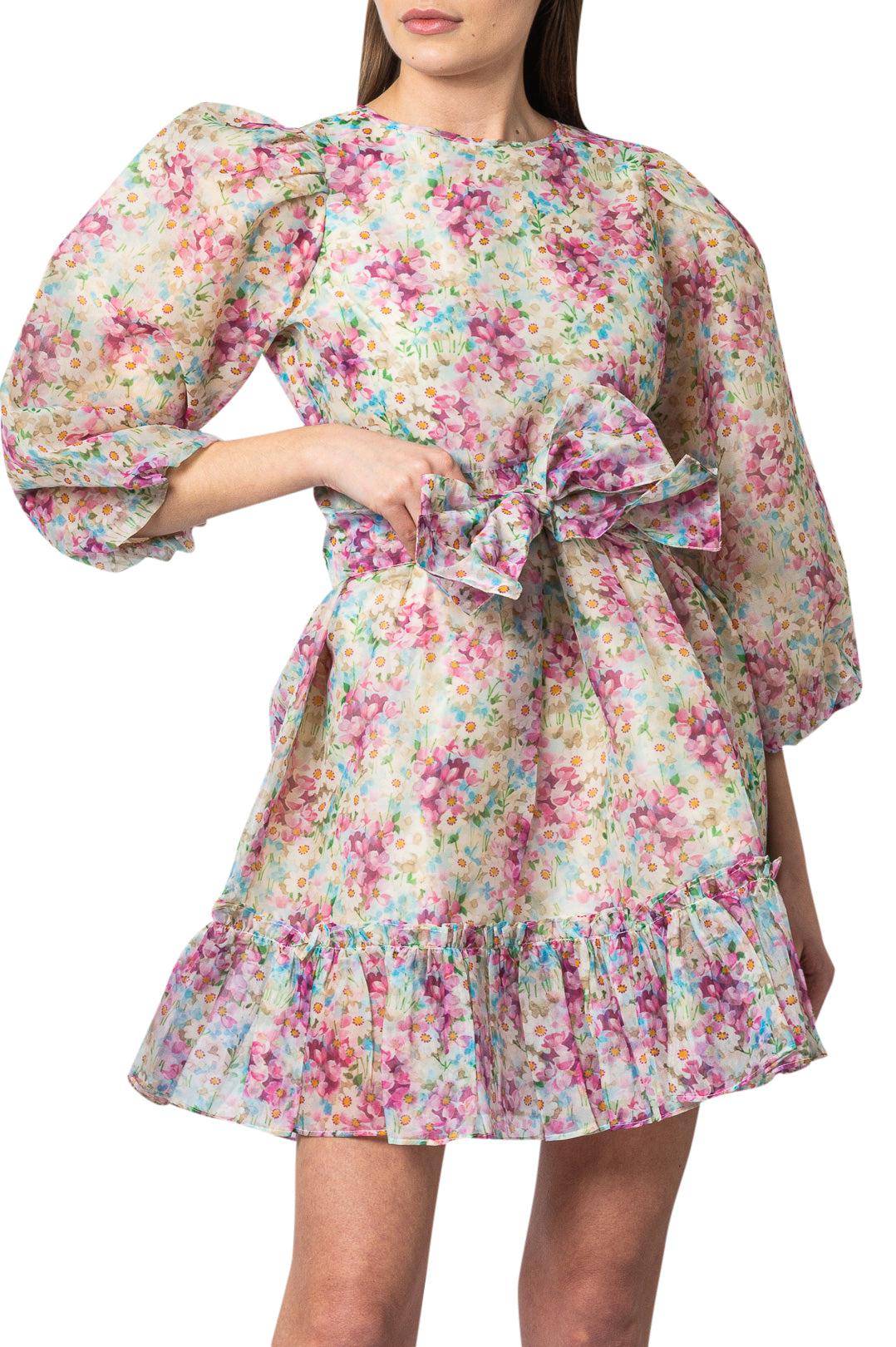 By Timo - Floral ruffled mini-dress