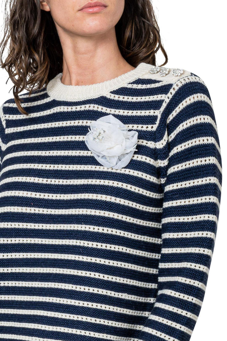 Custommade-Striped wool sweater-dgallerystore