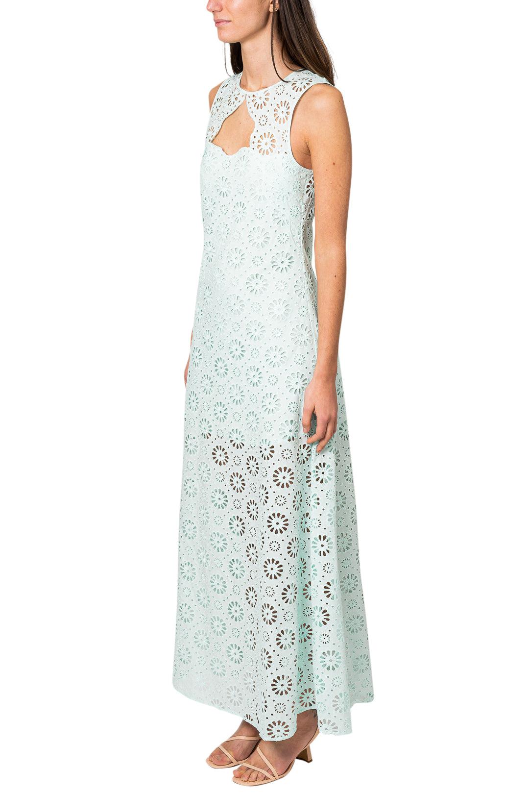 white christmas dresses Designers Remix - Ruffled midi dress main image 0