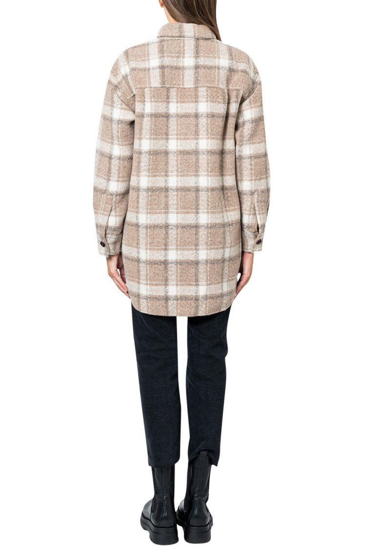 Designers Remix-Check wool shirt-dgallerystore