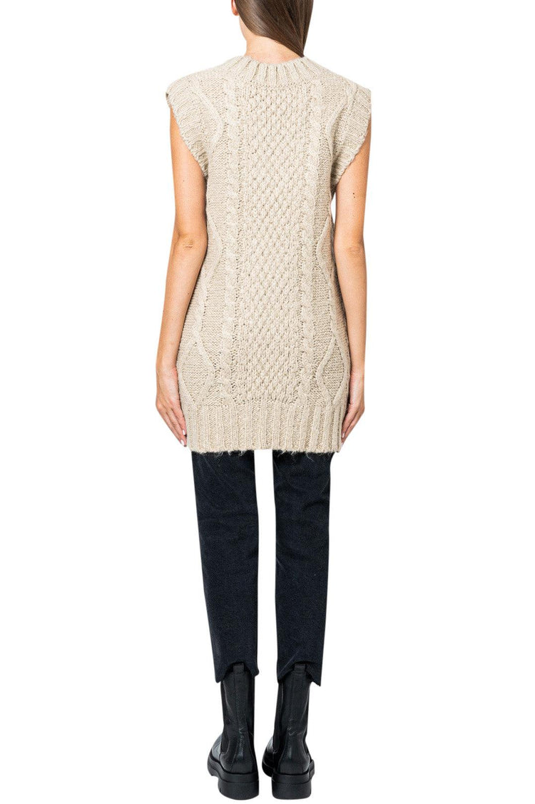 Drae-Mohair wool sleeveless sweater-dgallerystore