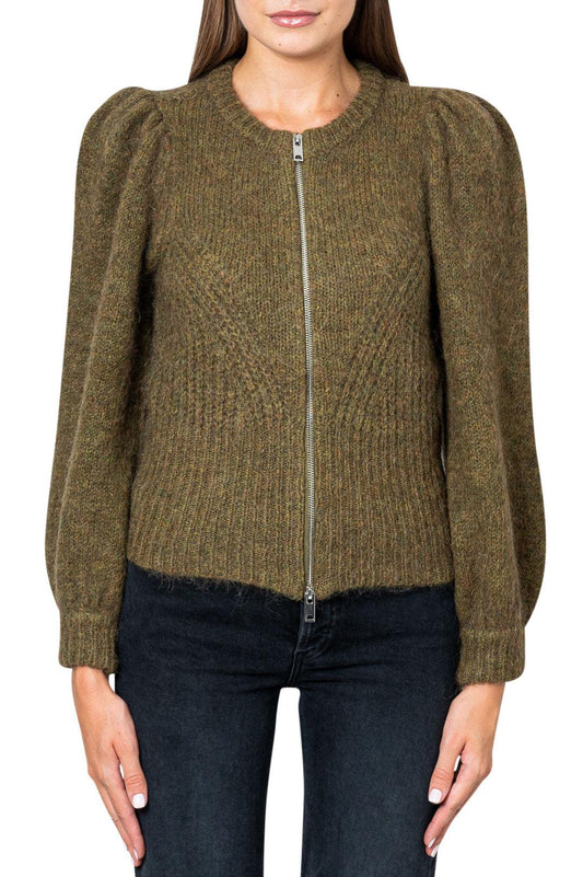Gestuz-Knit wool sweater top-dgallerystore
