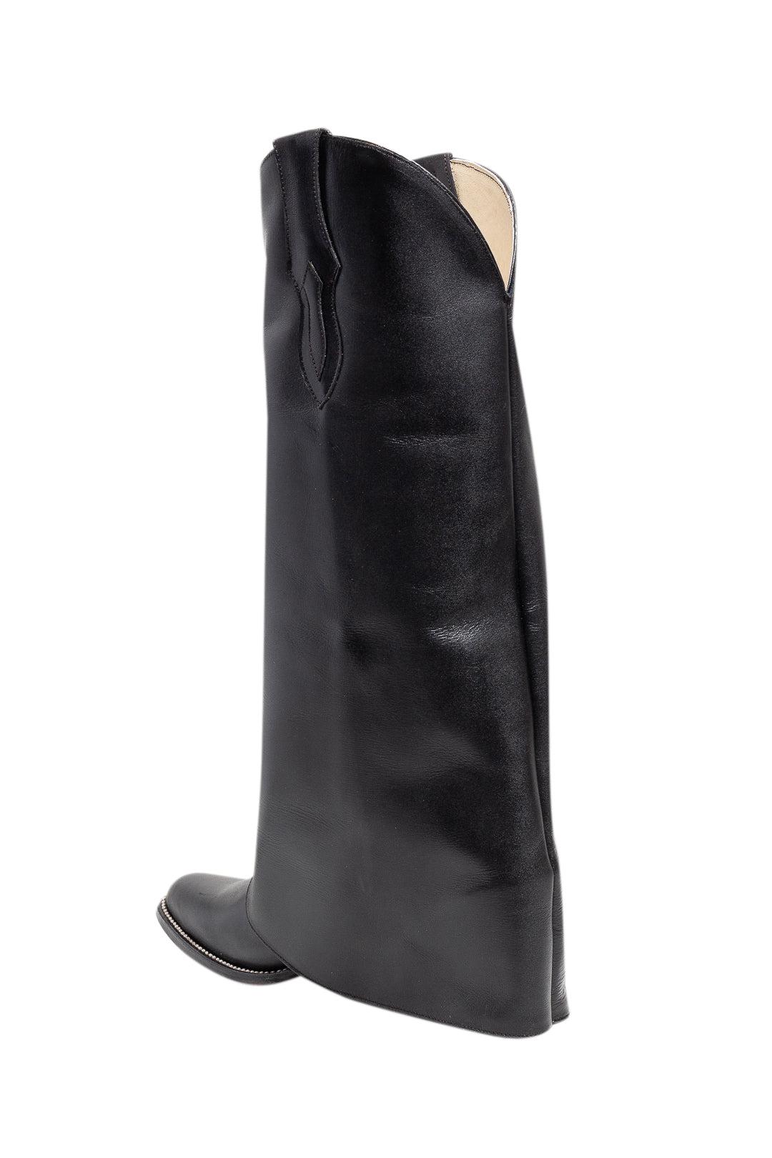 LORENA SARAVIA-Leather cowboy boots-dgallerystore