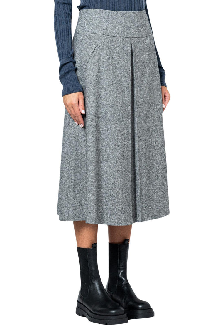 Lebrand-Flared wool and silk midi-skirt-F21-36-COVE SKIRT-dgallerystore